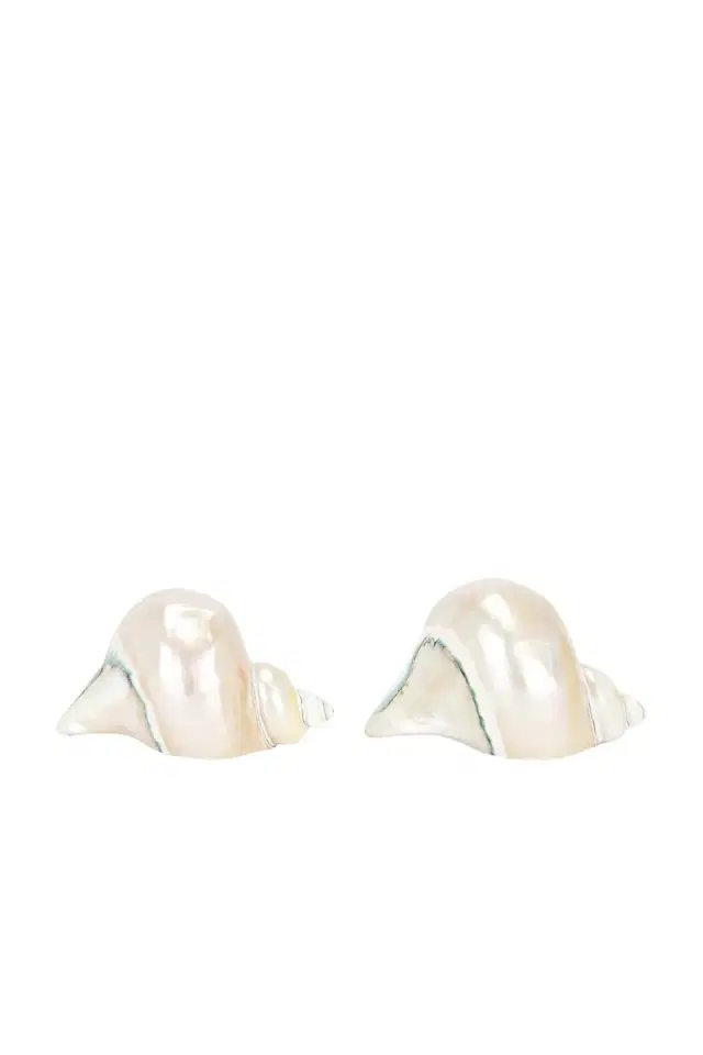 Shell Set Of 2 Napkin Rings