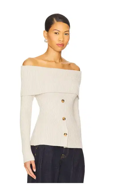 BLANKNYC Off The Shoulder Sweater Top | Thumbnail 2 BLANKNYC Off The Shoulder Sweater Top | Thumbnail 2