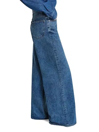 TWP Women's Tall Tiny Dancer Wide-Leg Jeans - Paris - Size 32 | Thumbnail 4 TWP Women's Tall Tiny Dancer Wide-Leg Jeans - Paris - Size 32 | Thumbnail 4