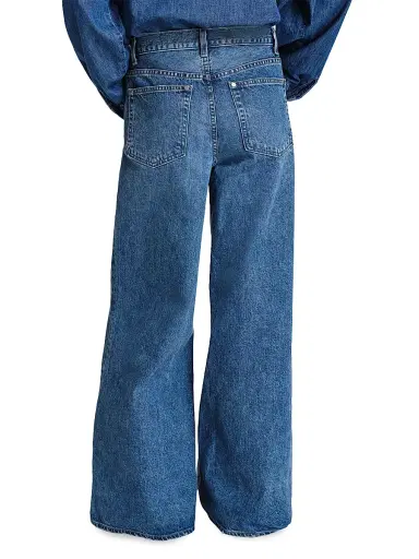 TWP Women's Tall Tiny Dancer Wide-Leg Jeans - Paris - Size 32 | Thumbnail 5 TWP Women's Tall Tiny Dancer Wide-Leg Jeans - Paris - Size 32 | Thumbnail 5