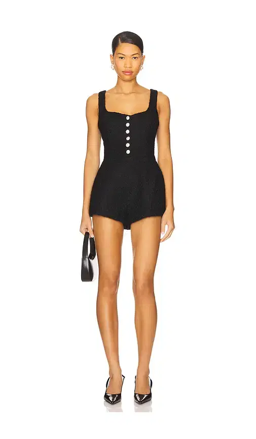 Lovers and Friends Tweed Josephine Romper