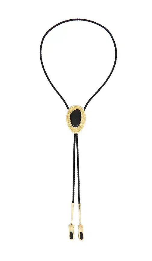 petit moments Dolly Bolo Tie Necklace