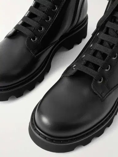 Roger Vivier Viv Rangers 40 Buckled Leather Ankle Boots | Thumbnail 4