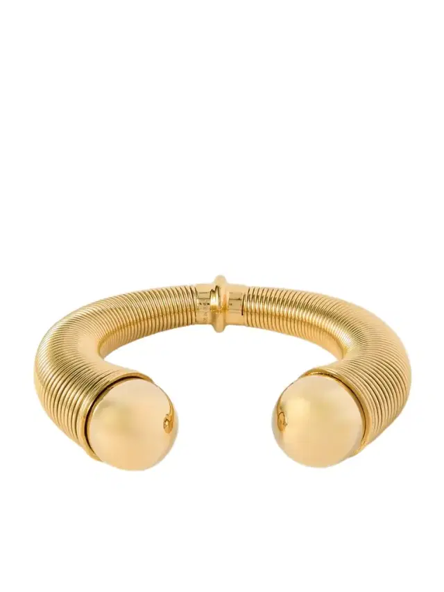 Sphere Gold-tone Cuff