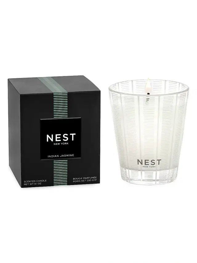 Indian Jasmine Scented Candle 8.5 oz. & Above