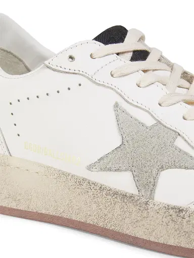 Golden Goose Men's Ballstar Leather Low-Top Sneakers | Thumbnail 5 Golden Goose Men's Ballstar Leather Low-Top Sneakers | Thumbnail 5