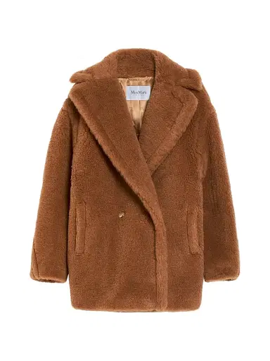 Max Mara Women's Short Teddy Bear Icon Coat - Camel - Size Large | Thumbnail 1 Max Mara Women's Short Teddy Bear Icon Coat - Camel - Size Large | Thumbnail 1