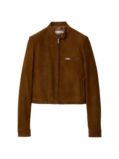 Miu Miu Women's Suede Jacket | Thumbnail 1 Miu Miu Women's Suede Jacket | Thumbnail 1