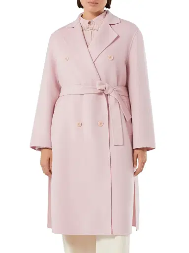Marina Rinaldi Women's Double Faced Wool Blend Coat | Thumbnail 3 Marina Rinaldi Women's Double Faced Wool Blend Coat | Thumbnail 3