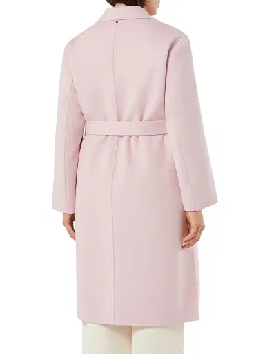 Marina Rinaldi Women's Double Faced Wool Blend Coat | Thumbnail 4 Marina Rinaldi Women's Double Faced Wool Blend Coat | Thumbnail 4