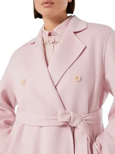 Marina Rinaldi Women's Double Faced Wool Blend Coat | Thumbnail 5 Marina Rinaldi Women's Double Faced Wool Blend Coat | Thumbnail 5