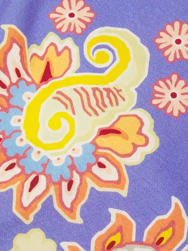 Etro Men's Paisley Cotton T-Shirt - Printed Azure Base | Thumbnail 6 Etro Men's Paisley Cotton T-Shirt - Printed Azure Base | Thumbnail 6