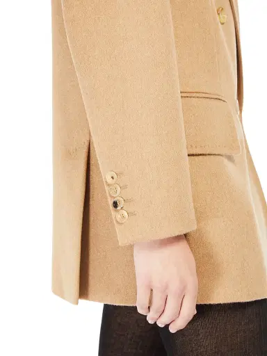 Max Mara Women's Zibeline Camel Olimpia Jacket - Camel - Size 12 | Thumbnail 5