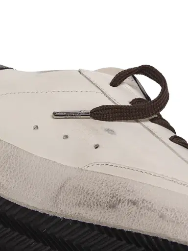 Golden Goose Men's Super-Star Leather Low-Top Sneakers | Thumbnail 5 Golden Goose Men's Super-Star Leather Low-Top Sneakers | Thumbnail 5
