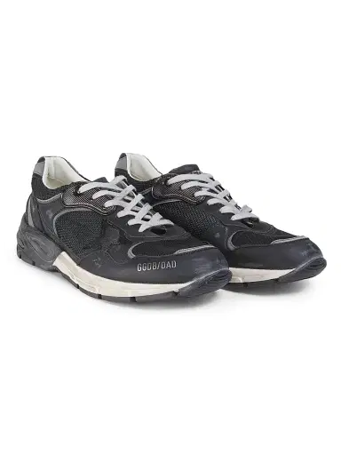 Golden Goose Men's Dad Running Mesh & Leather Low-Top Sneakers | Thumbnail 2