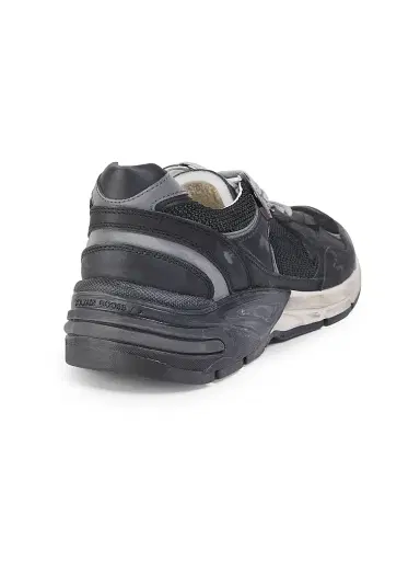 Golden Goose Men's Dad Running Mesh & Leather Low-Top Sneakers | Thumbnail 3