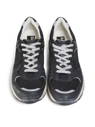 Golden Goose Men's Dad Running Mesh & Leather Low-Top Sneakers | Thumbnail 4