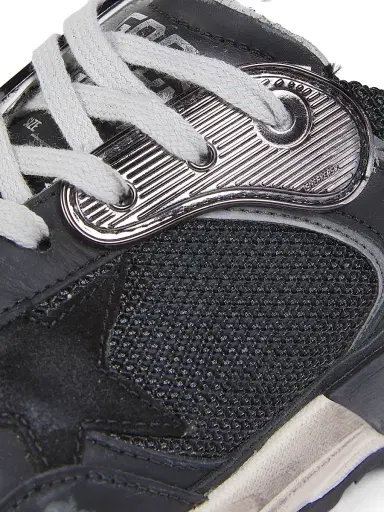 Golden Goose Men's Dad Running Mesh & Leather Low-Top Sneakers | Thumbnail 5