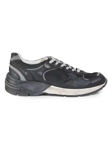 Golden Goose Men's Dad Running Mesh & Leather Low-Top Sneakers | Thumbnail 1
