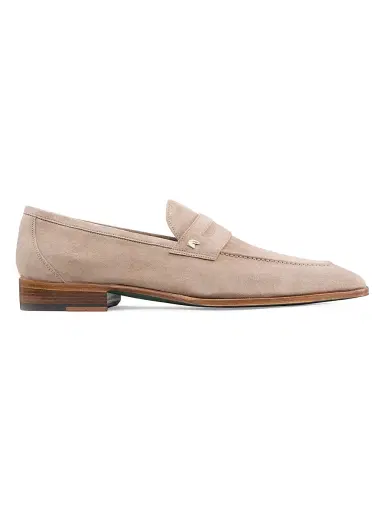 Stefano Ricci Men's Suede Loafers - Beige | Thumbnail 1 Stefano Ricci Men's Suede Loafers - Beige | Thumbnail 1
