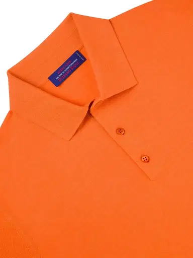 Stefano Ricci Men's Cashmere-Wool Polo Shirt - Orange - Size 52 | Thumbnail 6