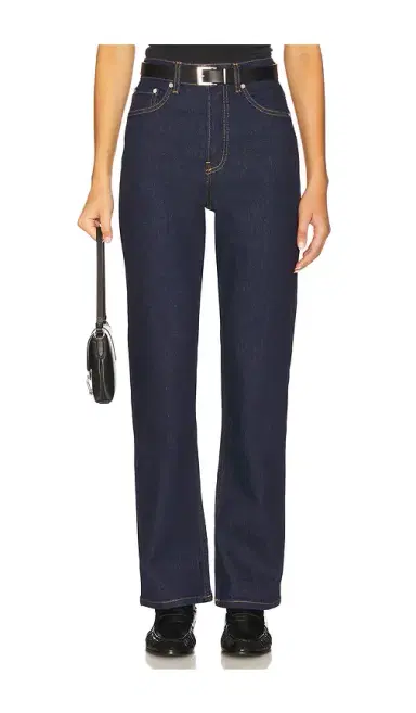 EB Denim High Rise Straight Jean | Thumbnail 1 EB Denim High Rise Straight Jean | Thumbnail 1