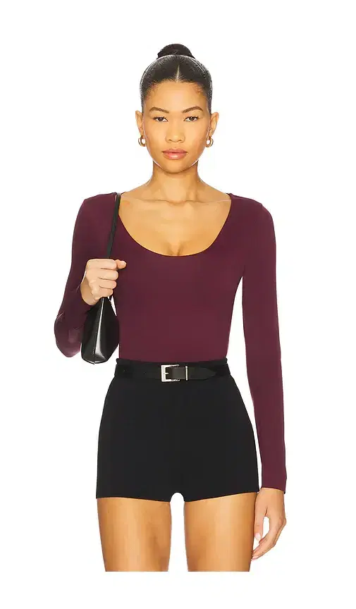 Sculpting Scoop Neck Bodysuit