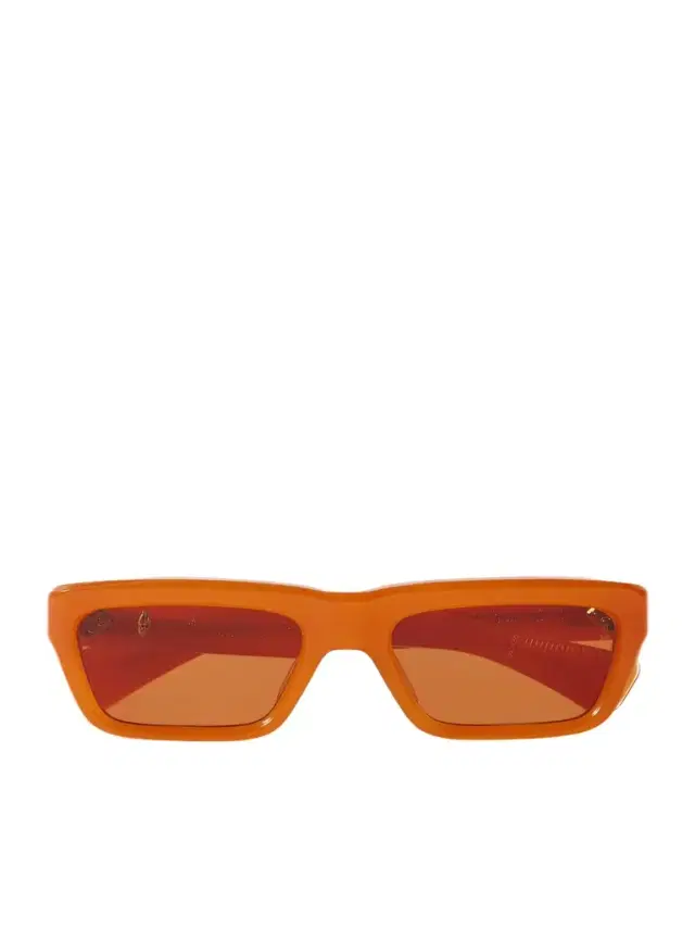 Jacques Marie Mage Rush Rectangular-Frame Acetate Sunglasses - Men