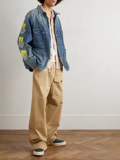 KAPITAL Cactus Appliquéd Denim Jacket - Men | Thumbnail 2