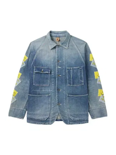 KAPITAL Cactus Appliquéd Denim Jacket - Men | Thumbnail 1