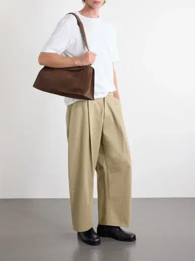 Studio Nicholson Shiboru Suede Messenger Bag - Men | Thumbnail 2