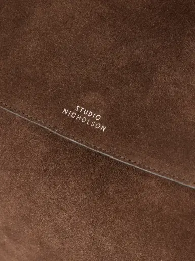 Studio Nicholson Shiboru Suede Messenger Bag - Men | Thumbnail 5
