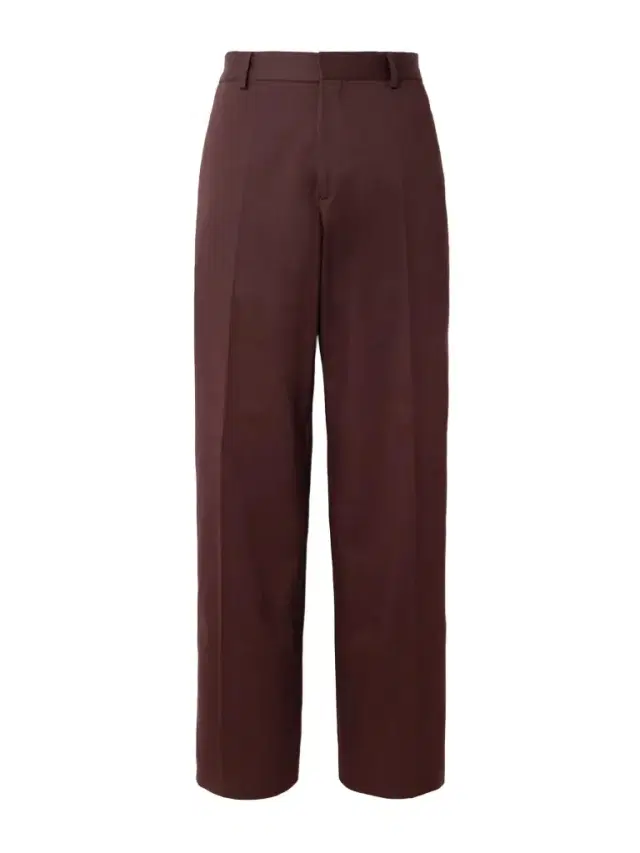 Straight-Leg Cotton-Blend Twill Trousers - Men