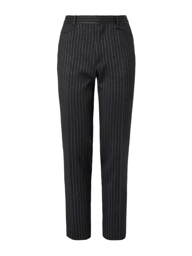 Tom Ford Dyylan Straight-Leg Striped Metallic Wool and Silk-Blend Suit Trousers - Men