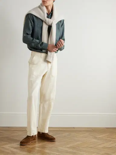 Orlebar Brown Justin Linen Shirt - Men | Thumbnail 2