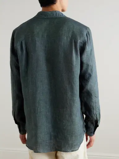 Orlebar Brown Justin Linen Shirt - Men | Thumbnail 4