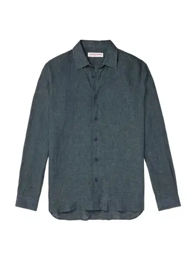 Orlebar Brown Justin Linen Shirt - Men | Thumbnail 1