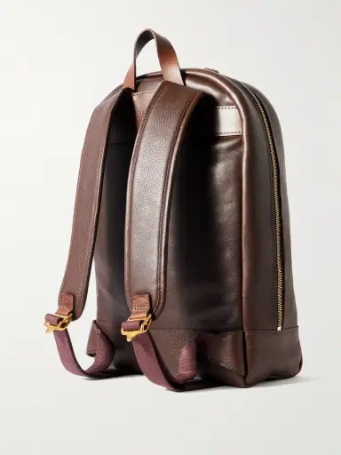 Bennett Winch Logo-Debossed Full-Grain Leather Backpack - Men | Thumbnail 3 Bennett Winch Logo-Debossed Full-Grain Leather Backpack - Men | Thumbnail 3