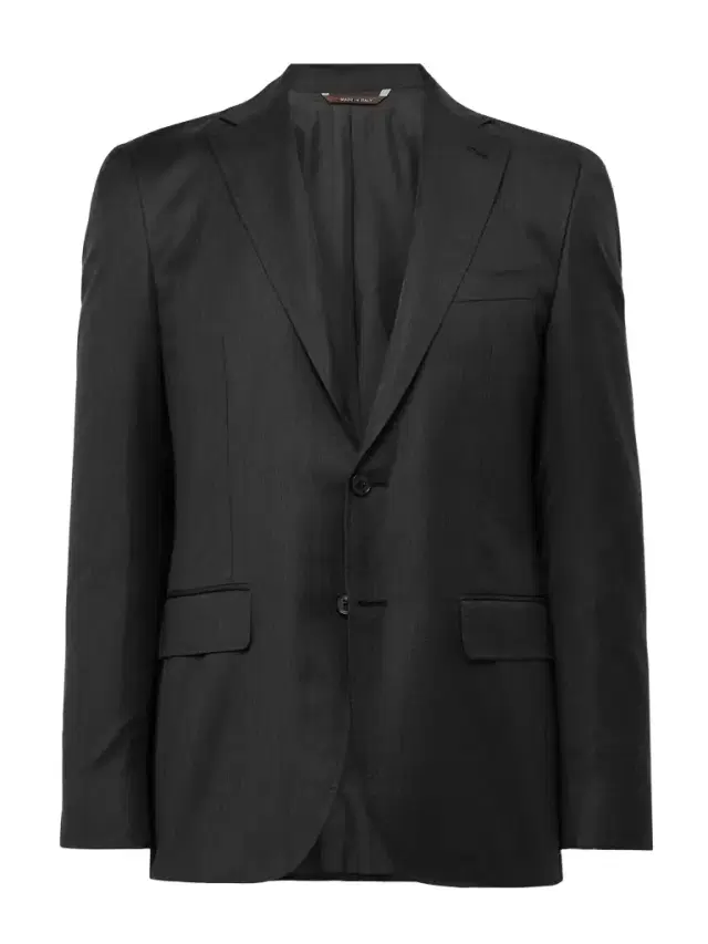Canali Kei Slim-Fit Unstructured Super 150s Wool Blazer - Men
