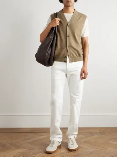 Loro Piana Quarona Slim-Fit Straight-Leg Jeans - Men | Thumbnail 2