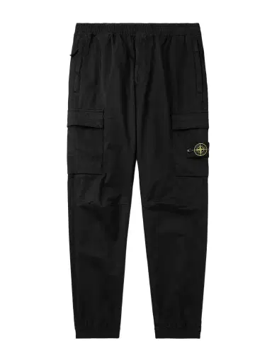 Stone Island Tapered Organic Cotton-Blend Cargo Trousers - Men | Thumbnail 1 Stone Island Tapered Organic Cotton-Blend Cargo Trousers - Men | Thumbnail 1