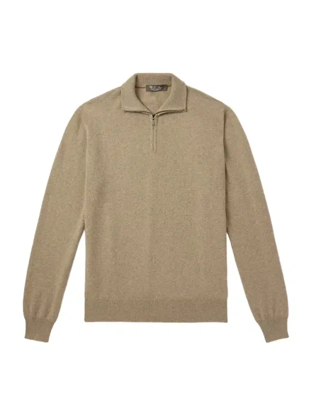 Loro Piana Slim-Fit Baby Cashmere Half-Zip Sweater - Men