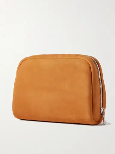 Brunello Cucinelli Suede Wash Bag - Men | Thumbnail 2