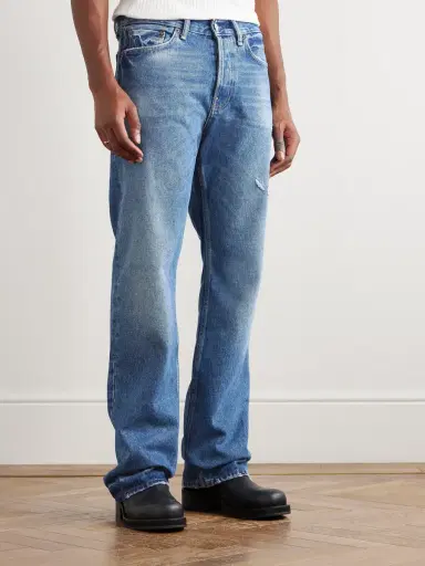 Acne Studios 2010M Straight-Leg Distressed Jeans - Men | Thumbnail 3 Acne Studios 2010M Straight-Leg Distressed Jeans - Men | Thumbnail 3