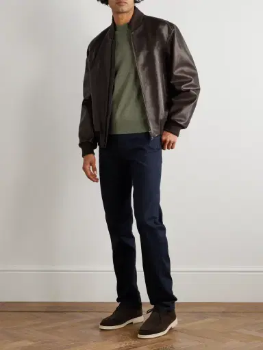 Loro Piana Slim-Fit Baby Cashmere Sweater - Men | Thumbnail 2