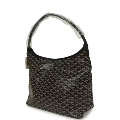 goyard Goyard Goyardine Black Boheme Hobo Bag Palladium Hardware | Thumbnail 5 goyard Goyard Goyardine Black Boheme Hobo Bag Palladium Hardware | Thumbnail 5
