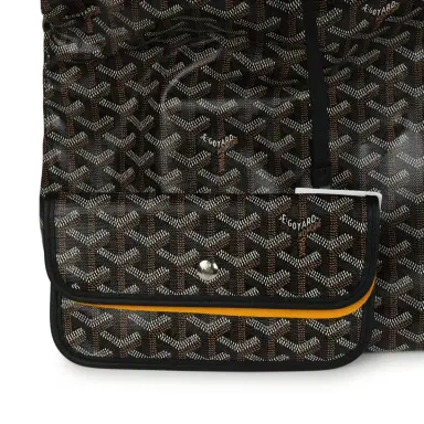 goyard Goyard Goyardine Black Boheme Hobo Bag Palladium Hardware | Thumbnail 8 goyard Goyard Goyardine Black Boheme Hobo Bag Palladium Hardware | Thumbnail 8