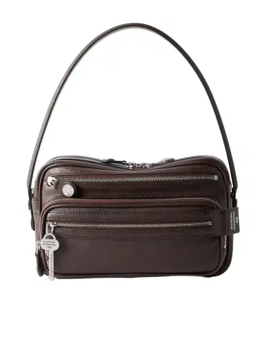 Acne Studios Camero Party Textured-leather Shoulder Bag | Thumbnail 1 Acne Studios Camero Party Textured-leather Shoulder Bag | Thumbnail 1