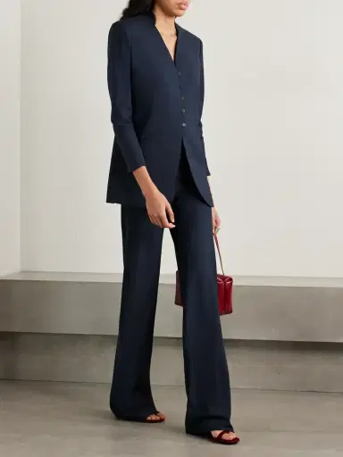Kallmeyer Adira Twill Wide-leg Pants | Thumbnail 2 Kallmeyer Adira Twill Wide-leg Pants | Thumbnail 2