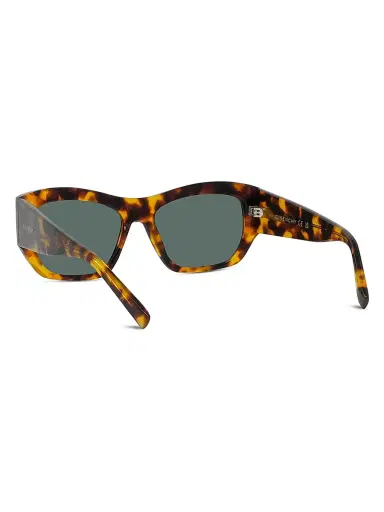 Givenchy Women's GV Day 54MM Geometric Sunglasses - Coloured Havana Green | Thumbnail 4 Givenchy Women's GV Day 54MM Geometric Sunglasses - Coloured Havana Green | Thumbnail 4